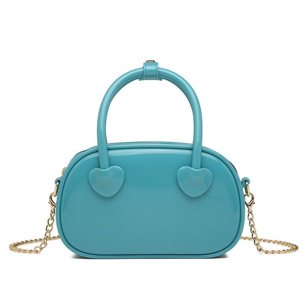 Spring Style Portable Bag Candy Color Shoulder Handbag Chain Pillow Jelly Bag For Ladies, Black
Spring Style Portable Bag Candy Color Shoulder Handbag Chain Pillow Jelly Bag For Ladies, Black
