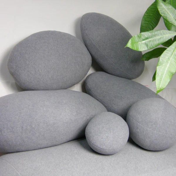 Creative Pillow Simulation Pebble Light Gray Plush Fake Stone Sofa Home Furnishing Size 1-6
Creative Pillow Simulation Pebble Light Gray Plush Fake Stone Sofa Home Furnishing Size 1-6