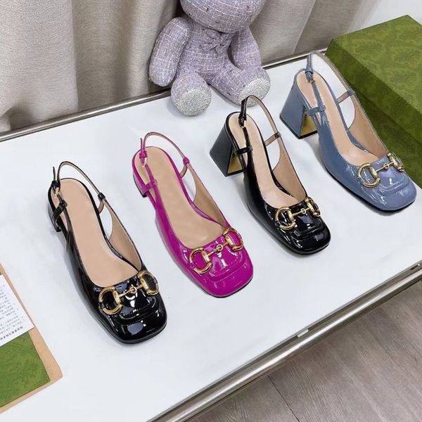 Summer Women Sandal Beach designer shoes fashion 100% leather Belt buckle Thick heel Heels lady Sandals Metal cowhide Work Womens Shoes size 35--42 Genuine leather sole, Random color2
Summer Women Sandal Beach designer shoes fashion 100% leather Belt buckle Thick heel Heels lady Sandals Metal cowhide Work Womens Shoes size 35--42 Genuine leather sole, Random color2