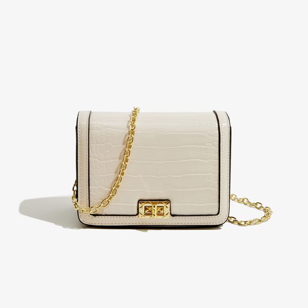 Designer Purse Single Shoulder Bag Luxury Brand Crocodile Chain Small Square Bag Female Crossbody Bag For Women Leather Handbags, White
Designer Purse Single Shoulder Bag Luxury Brand Crocodile Chain Small Square Bag Female Crossbody Bag For Women Leather Handbags, White