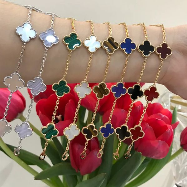 High-end four-leaf clover bracelet for women 2024 new Peter Silver Obsidian Light luxury gifts for girlfriends
High-end four-leaf clover bracelet for women 2024 new Peter Silver Obsidian Light luxury gifts for girlfriends