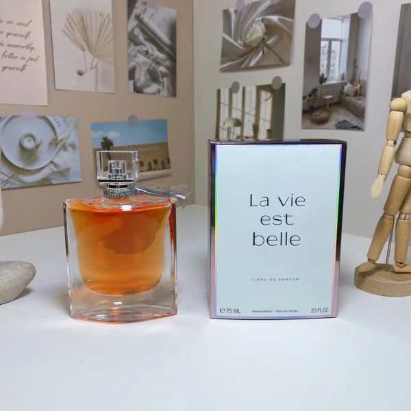 Luxury Perfume Designer Long Lasting Women Perfume 75Ml Charming Sexy Fragrance High Quality Fast cologne Ship Free Ship
