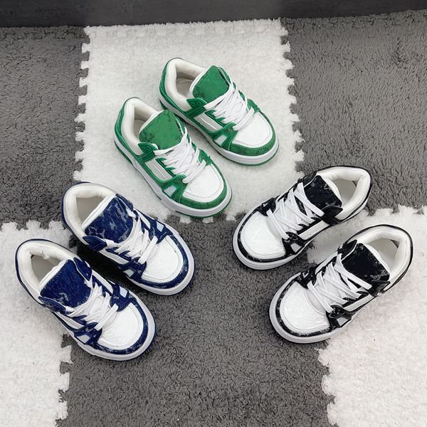 kid Designer Trainer Sneakers Casual Fashion Low Top Shoe Platform Leather Rubber Shoes boys girl Outdoor walking shoes, Blue
kid Designer Trainer Sneakers Casual Fashion Low Top Shoe Platform Leather Rubber Shoes boys girl Outdoor walking shoes, Blue