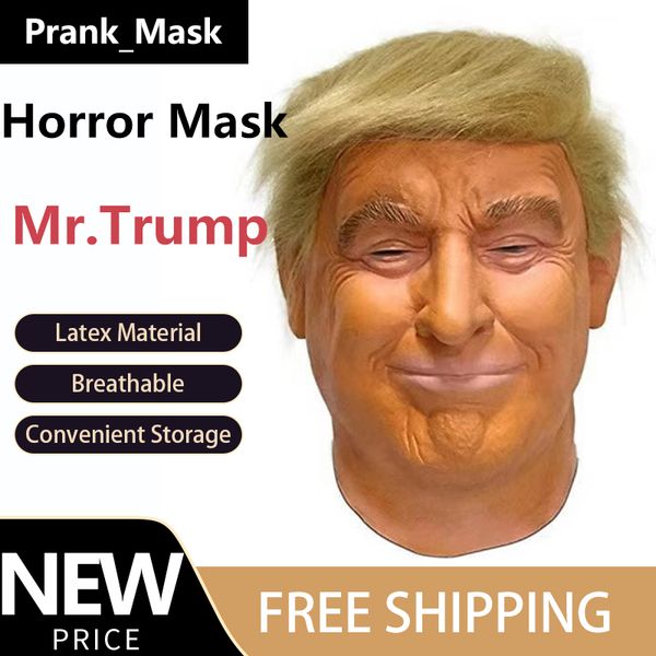 2024 Trump Mask Halloween Costum Free Shipping Character Facial Mask Cosplay Latex Mask Funny Props Toys Party Toys & Supplies Mask Gift
2024 Trump Mask Halloween Costum Free Shipping Character Facial Mask Cosplay Latex Mask Funny Props Toys Party Toys & Supplies Mask Gift