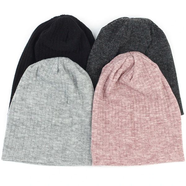 Women Plain Cotton Ribbed Beanies Hat Autumn Winter Warmer Knitted Hats Ladies Stretch Slouchy Striped Baggy Skullies Cap, Black
Women Plain Cotton Ribbed Beanies Hat Autumn Winter Warmer Knitted Hats Ladies Stretch Slouchy Striped Baggy Skullies Cap, Black