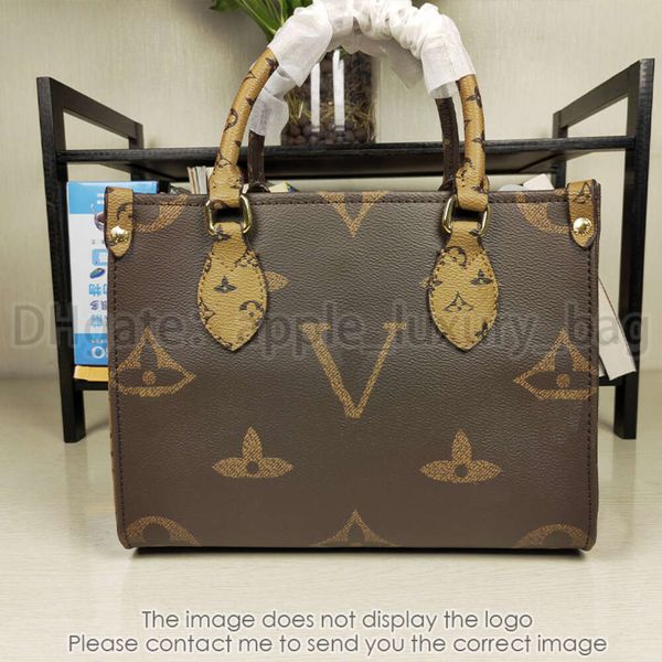 Luxury Tote Bag Designer Handbag Women's Giant Icon Canvas On the go Square Bag High Quality Fashion Large Capacity Shopping Bag Designer Shoulder Bag, L#5
Luxury Tote Bag Designer Handbag Women's Giant Icon Canvas On the go Square Bag High Quality Fashion Large Capacity Shopping Bag Designer Shoulder Bag, L#5