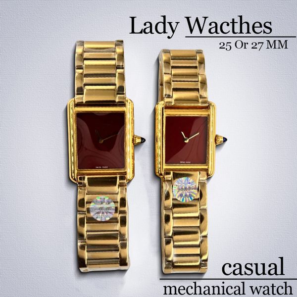 designer watches luxury watches Women's Watches movement watch 25 or 27MM Quartz Movement Watches Stainless Steel Folding buckle Casual Gold watchstrap, #10 silver
designer watches luxury watches Women's Watches movement watch 25 or 27MM Quartz Movement Watches Stainless Steel Folding buckle Casual Gold watchstrap, #10 silver
