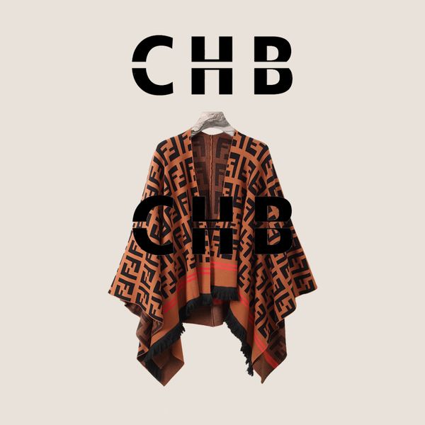 Women Cape Classical Womans Cloak With F logo Printed High Quallity Autumn Spring Winter Cardigan Free size Design Knitting Top Fringe Decoration, White with black logo
Women Cape Classical Womans Cloak With F logo Printed High Quallity Autumn Spring Winter Cardigan Free size Design Knitting Top Fringe Decoration, White with black logo