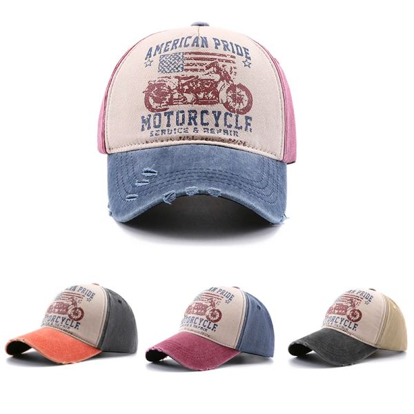 American Washed Cotton Baseball Caps Spring Summer Snapback Hat Hip Hop Fitted Caps Outdoor Casual Multicolor Men Women Hats, Blue
American Washed Cotton Baseball Caps Spring Summer Snapback Hat Hip Hop Fitted Caps Outdoor Casual Multicolor Men Women Hats, Blue