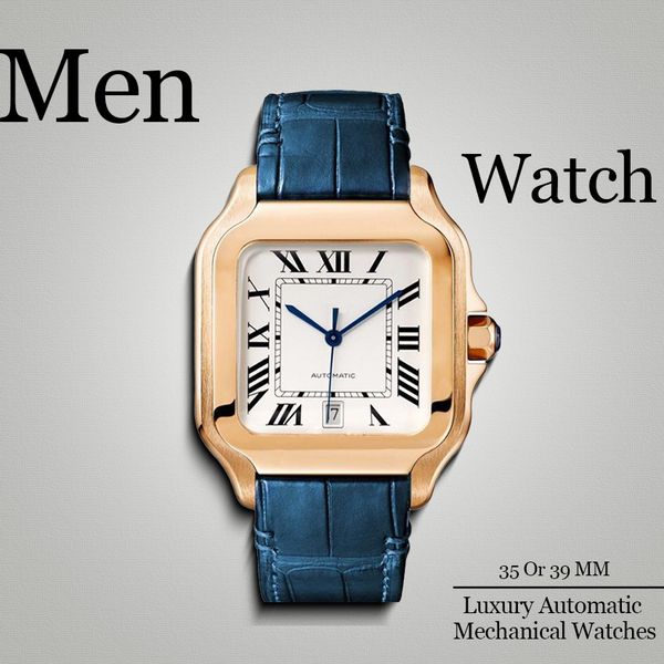 luxury watch Wristwatches designer watches mens Watch high quality Mechanical Automatic 35 Or 39 MM Square Stainless Steel Bezel Folding buckle Sport Watches, #4 light tan
luxury watch Wristwatches designer watches mens Watch high quality Mechanical Automatic 35 Or 39 MM Square Stainless Steel Bezel Folding buckle Sport Watches, #4 light tan