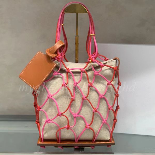 Women Handbag Special Lattice Style Shoulder Bag Beach Bags…