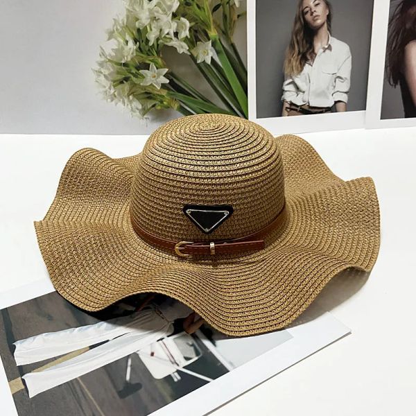 Knitted bucket Womens For Mens Ruffled designer Cap Hat hat Designer Fashion Straw Men Woman Wide Brim Caps Summer Bucket Outdoor Beach Hats s, Brown
Knitted bucket Womens For Mens Ruffled designer Cap Hat hat Designer Fashion Straw Men Woman Wide Brim Caps Summer Bucket Outdoor Beach Hats s, Brown