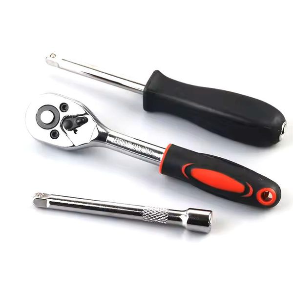 High Quality Socket Wrench Set Tools Car Repair Tool Box And Ratchet Wrench Socket Set
High Quality Socket Wrench Set Tools Car Repair Tool Box And Ratchet Wrench Socket Set