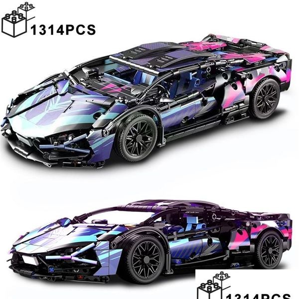 1314Pcs Blocks Black Purple Sed Sian Sport Car Building Assemble Racing Vehicle Bricks Toys Birthday Gift For Kid Boy Drop Delivery Gi Otyzv
1314Pcs Blocks Black Purple Sed Sian Sport Car Building Assemble Racing Vehicle Bricks Toys Birthday Gift For Kid Boy Drop Delivery Gi Otyzv