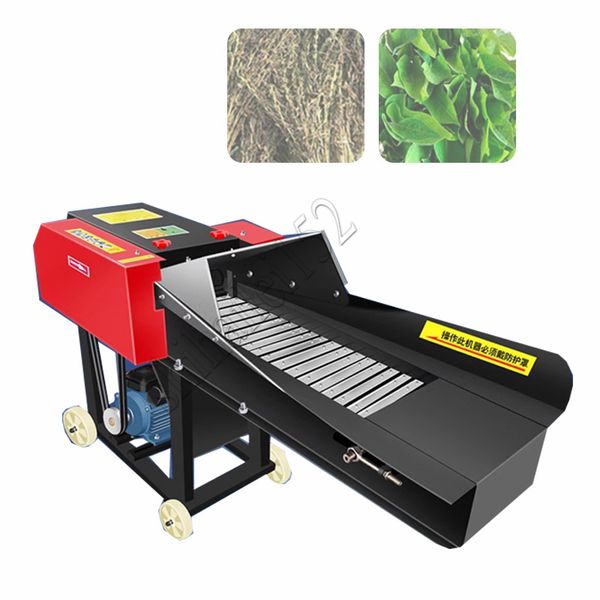 Large Electric Scale Hay Cutter Grass Shredder Forage Grass Chopper Farm Hay Chaff Cutter Straw Livestock Feed Making Machine