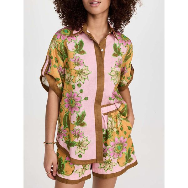 undefined Designer womens ALE pant sets Girls brand Luxury yellow Two-piece set pants set 2 painted printed shirt blouse and short trousers suit summer 2024
undefined Designer womens ALE pant sets Girls brand Luxury yellow Two-piece set pants set 2 painted printed shirt blouse and short trousers suit summer 2024