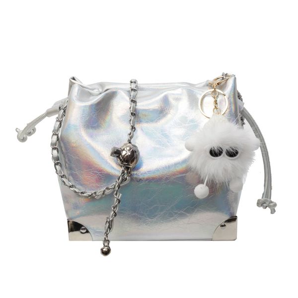 Women Small Bags New Design Bright Shiny Leather Mini Bucket Bags Lady String Crosbody Chain Handbags For Ladies, Multi-color
Women Small Bags New Design Bright Shiny Leather Mini Bucket Bags Lady String Crosbody Chain Handbags For Ladies, Multi-color