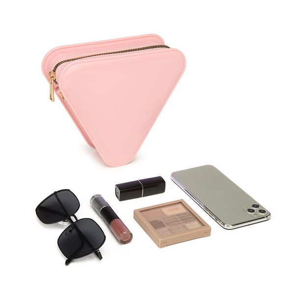 New Style Mini Triangle Candy Color Bag Cute Chain Crossbody Bag Hollow PVC Coin Purse Jelly Bag For Girls, Black
New Style Mini Triangle Candy Color Bag Cute Chain Crossbody Bag Hollow PVC Coin Purse Jelly Bag For Girls, Black