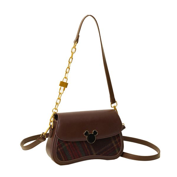 Fashion Crossbody Single Shoulder Trend Print Bag Chain Luxury Brand Women S Messenger Bags for Ladies, Burgundy
Fashion Crossbody Single Shoulder Trend Print Bag Chain Luxury Brand Women S Messenger Bags for Ladies, Burgundy