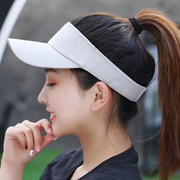 Sun Hat Women Baseball Cap Summer White Sun-Proof Caps Empty Top Visors Seaside Outdoor Sport Tennis Golf Hat
Sun Hat Women Baseball Cap Summer White Sun-Proof Caps Empty Top Visors Seaside Outdoor Sport Tennis Golf Hat