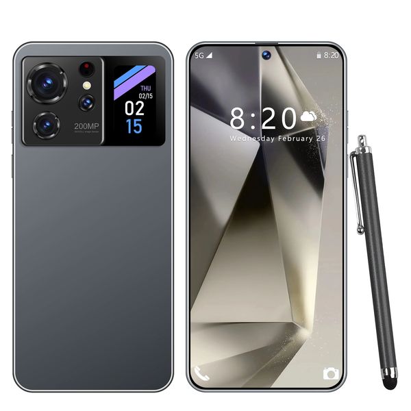 5G Original Mobile Phone S24 Ultra with real secondary screen 7.0HD Screen 16G+1T 48MP+72MP Android13 Celulare Dual Sim Face Unlocked, Gold
5G Original Mobile Phone S24 Ultra with real secondary screen 7.0HD Screen 16G+1T 48MP+72MP Android13 Celulare Dual Sim Face Unlocked, Gold