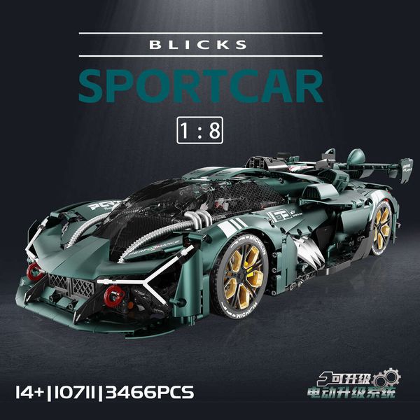LERU 10711 new product 1:8 supercar series -3000 year (electroplated limited edition) sports car assembly blocks, 10711 3000 years old
LERU 10711 new product 1:8 supercar series -3000 year (electroplated limited edition) sports car assembly blocks, 10711 3000 years old