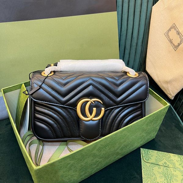 Fashion marmont women shoulder bags Retail leather luxury Handbags Crossbody purse lady chains cosmetic messenger shopping designer tote bag wallet, Cream
Fashion marmont women shoulder bags Retail leather luxury Handbags Crossbody purse lady chains cosmetic messenger shopping designer tote bag wallet, Cream