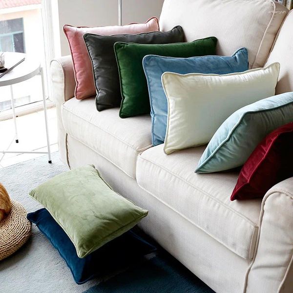Modern Pillow Concise Northern Europe High Quality Case Solid Color Sofa Cover Home Furnishing Articles A002
Modern Pillow Concise Northern Europe High Quality Case Solid Color Sofa Cover Home Furnishing Articles A002