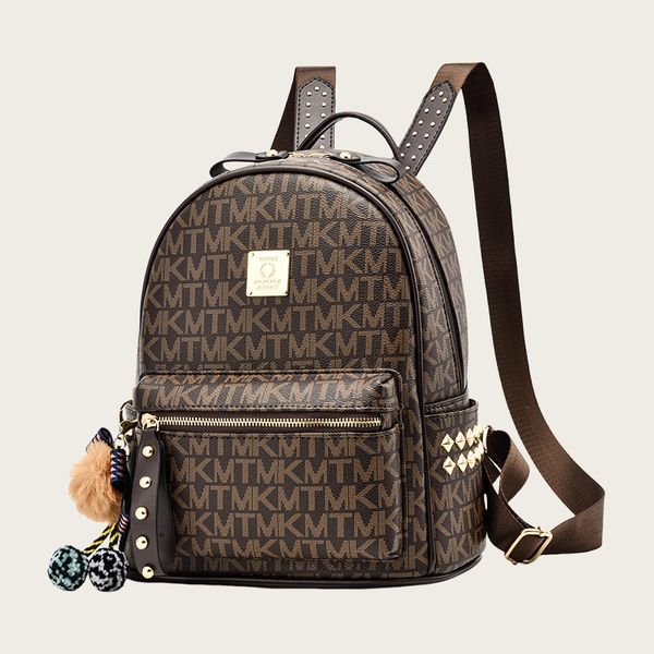 Wholesale factory ladies shoulder bags 2 colors street personality rivet punk backpack everyday Joker leather handbag trend letters contrast color handbag 7835#, Multi
Wholesale factory ladies shoulder bags 2 colors street personality rivet punk backpack everyday Joker leather handbag trend letters contrast color handbag 7835#, Multi