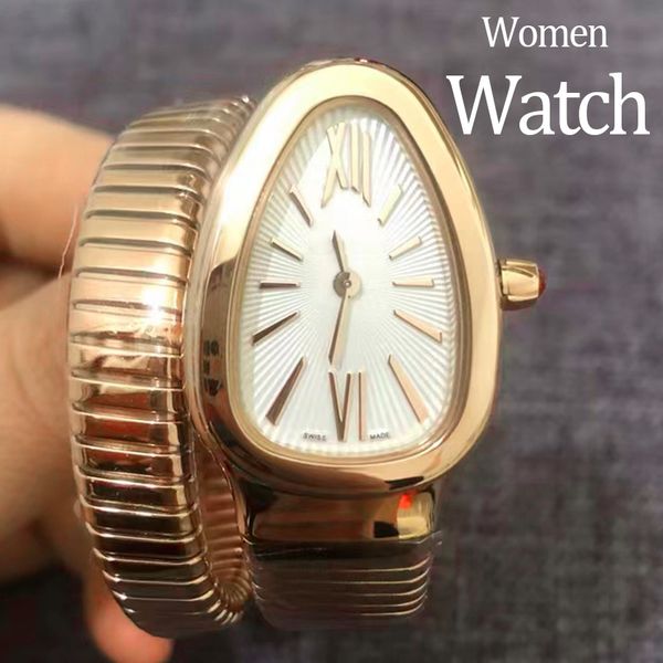 Watches Wristwatches designer watch women watches luxury snake Watch quartz movement 20MM Stainless Steel Gold watchstrap lady fashion casual modern clasic watch, Deep blue
Watches Wristwatches designer watch women watches luxury snake Watch quartz movement 20MM Stainless Steel Gold watchstrap lady fashion casual modern clasic watch, Deep blue
