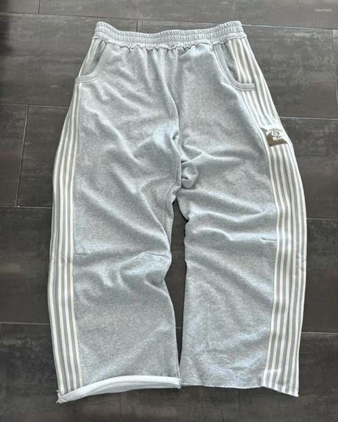 Men's Pants Fashion Simple Stripe Casual Spring Harajuku Retro Korean Style Baggy Trousers High Waisted Couple Straight, A4
Men's Pants Fashion Simple Stripe Casual Spring Harajuku Retro Korean Style Baggy Trousers High Waisted Couple Straight, A4