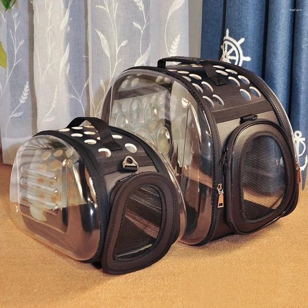 Cat Carriers Transparent Pet Dog Carrier Bag Space Foldable Breathable Transport Shoulder Backpack Outing Travel Carrying Handbag
Cat Carriers Transparent Pet Dog Carrier Bag Space Foldable Breathable Transport Shoulder Backpack Outing Travel Carrying Handbag
