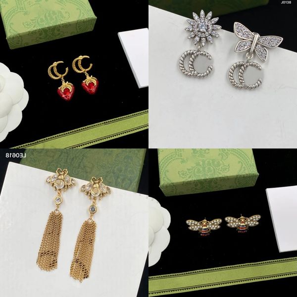 Luxury Various vintage stud earrings luxury 925 silver designer earring letters jewelry women 18k plated diamond valentine Gifts
Luxury Various vintage stud earrings luxury 925 silver designer earring letters jewelry women 18k plated diamond valentine Gifts
