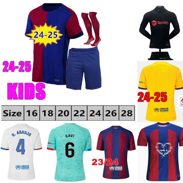 24 25 LEWANDOWSKI Soccer Jerseys Karol 2024 2025 FC Football Shirt cities Home Away Third Fourth Player Version G Kids Kit Camiseta RAPHINHA FERRAN GAVI, 24/25 home+ucl
24 25 LEWANDOWSKI Soccer Jerseys Karol 2024 2025 FC Football Shirt cities Home Away Third Fourth Player Version G Kids Kit Camiseta RAPHINHA FERRAN GAVI, 24/25 home+ucl