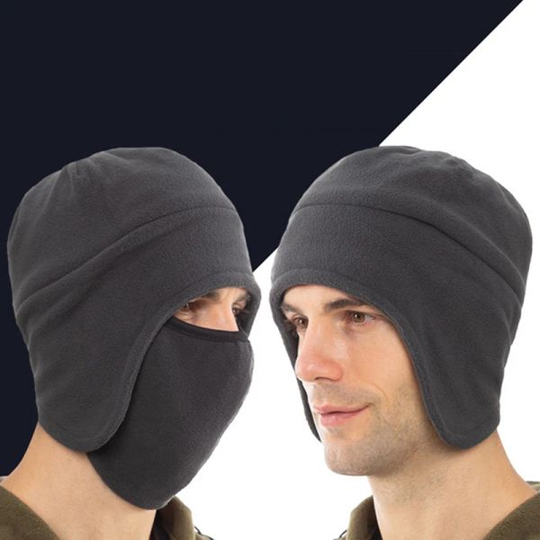 Bomber Hats Men Women Thick Fluffy Thermal Outdoor Riding Windproof Face Mask Fleece Ear Protection Cap Winter Caps Fashion New
Bomber Hats Men Women Thick Fluffy Thermal Outdoor Riding Windproof Face Mask Fleece Ear Protection Cap Winter Caps Fashion New