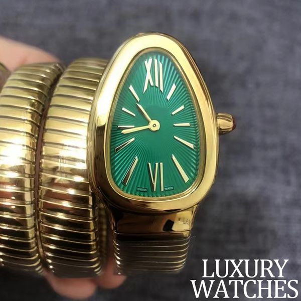 montre femme watches women Wristwatches lady snake Watch 20MM Stainless steel Gold watchstrap casual modern dress business designer watch with diamond, Black
montre femme watches women Wristwatches lady snake Watch 20MM Stainless steel Gold watchstrap casual modern dress business designer watch with diamond, Black