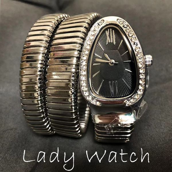 New Women Luxury Brand Watch Snake Quartz Ladies Gold Watch Wristwatch 32MM alloy bezel glass mirror Quartz movement electronic watches casual Fashion gift Watches, #15 mahogany
New Women Luxury Brand Watch Snake Quartz Ladies Gold Watch Wristwatch 32MM alloy bezel glass mirror Quartz movement electronic watches casual Fashion gift Watches, #15 mahogany