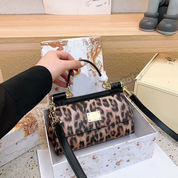 Sicily Medium Leopard Print Handbag Designer Shoulder Bag Women's Luxury Handbag Logo purse With Box, Split
Sicily Medium Leopard Print Handbag Designer Shoulder Bag Women's Luxury Handbag Logo purse With Box, Split