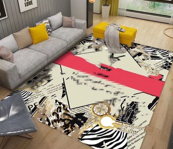 Top Simple Home Floor Mat Living Room Coffee Table Carpet Bedroom Bedside Foot Mat Bathroom Entrance Mats