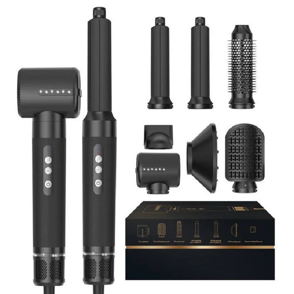 7 in 1 Professional Hair Straightener 1400W Curler Electric Comb Dryer Brush Volume Curlers Style Set 240515, Red
7 in 1 Professional Hair Straightener 1400W Curler Electric Comb Dryer Brush Volume Curlers Style Set 240515, Red