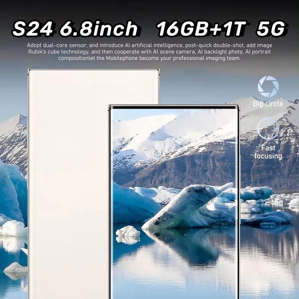 S24 s23 6.8-inch Ultra Phone 5G octa-core 6GB 512GB Touch screen Face ID Unlocked smartphone 13MP camera HD display GPS 1TB cell phone English video Play Email, Yellow
S24 s23 6.8-inch Ultra Phone 5G octa-core 6GB 512GB Touch screen Face ID Unlocked smartphone 13MP camera HD display GPS 1TB cell phone English video Play Email, Yellow