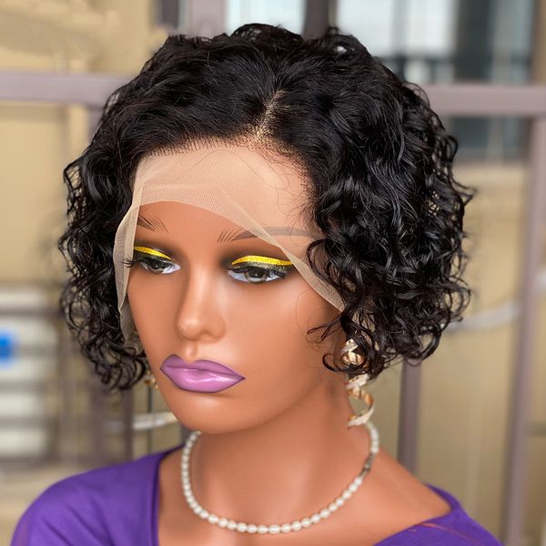 cut pixie Curly frontal wigs human hair Silky Curly Hair Lace Front Wig Brazilian Virgin Human Hair 13x4 Full Lace Wigs for Women Natural Color s, 6inch human hair
cut pixie Curly frontal wigs human hair Silky Curly Hair Lace Front Wig Brazilian Virgin Human Hair 13x4 Full Lace Wigs for Women Natural Color s, 6inch human hair
