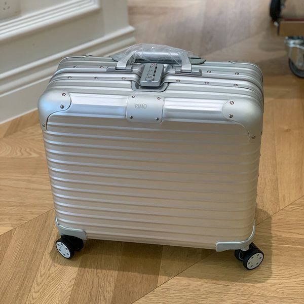 16 Inches Business Suitcase for Men Women Designer Suitcase Luggage Aluminium Alloy Travel Trolley Case Fashion Boarding Case Unisex Trunk, Luggage hanging bag
16 Inches Business Suitcase for Men Women Designer Suitcase Luggage Aluminium Alloy Travel Trolley Case Fashion Boarding Case Unisex Trunk, Luggage hanging bag