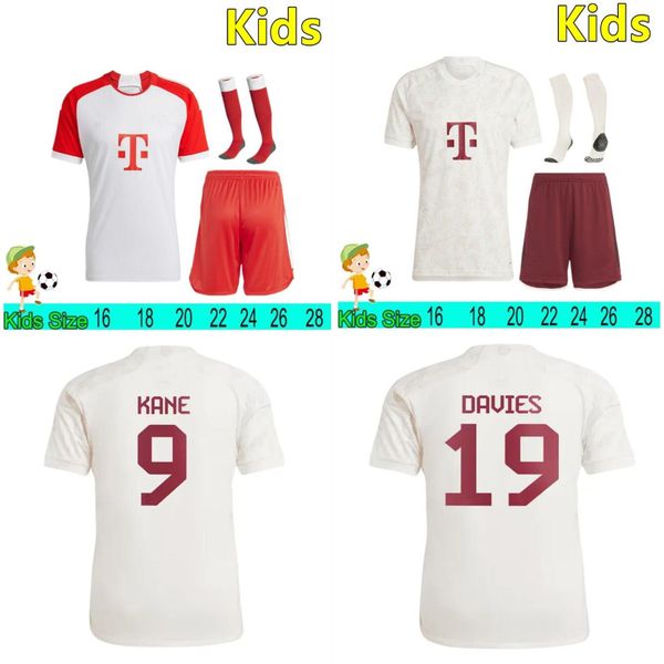 2023 2024 Kids Football Kits 23 24 Home Away Soccer Jersey Football Jersey KIMMICH Kane DAVIES, Black
2023 2024 Kids Football Kits 23 24 Home Away Soccer Jersey Football Jersey KIMMICH Kane DAVIES, Black