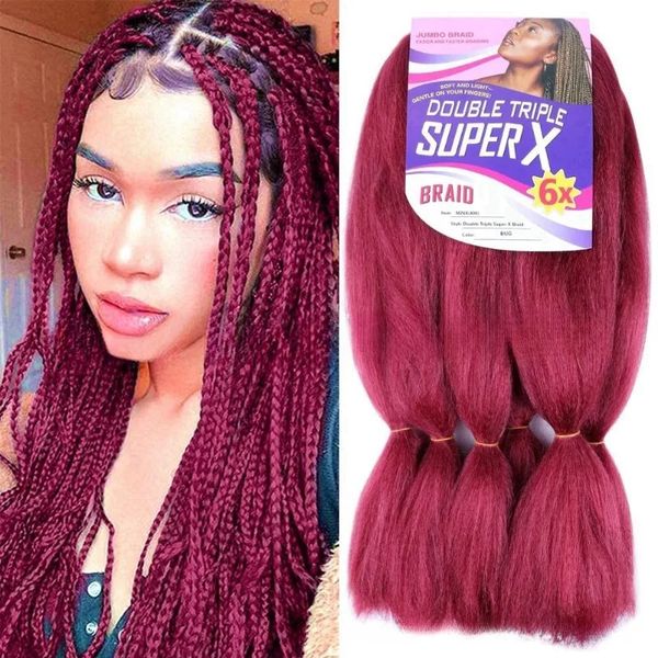 Synthetic 400g African Braids Mirras Mirror 6X Jumbo Braiding Hair Pre Stretched Large YAKI Texture 240506, Green
Synthetic 400g African Braids Mirras Mirror 6X Jumbo Braiding Hair Pre Stretched Large YAKI Texture 240506, Green