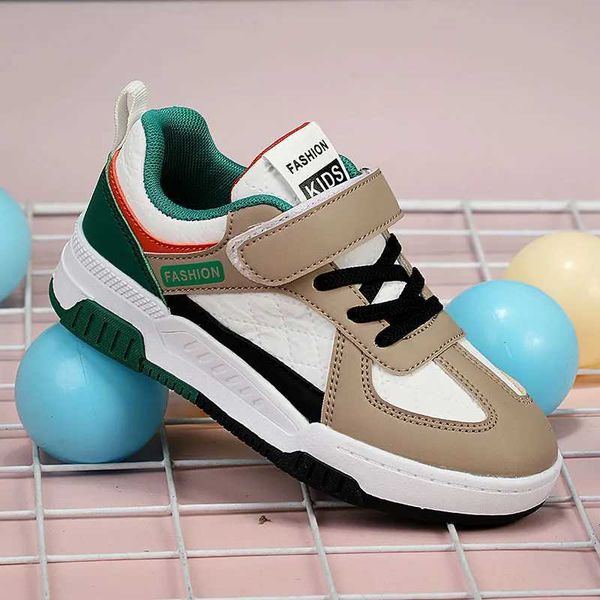 Athletic Outdoor Children Shoes Boy Sneaker Luxury Flat Tennis Kids Casual Sneaker Fashion Leather Sports Casual Boy Shoes Free Shipping Y240518, Khaki
Athletic Outdoor Children Shoes Boy Sneaker Luxury Flat Tennis Kids Casual Sneaker Fashion Leather Sports Casual Boy Shoes Free Shipping Y240518, Khaki
