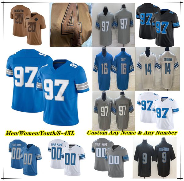 American Football Jersey Jared Goff David Montgomery Jahmyr Gibbs Amon-Ra St. Brown Sam LaPorta Alex Anzalone Derrick Barnes Jameson Williams Brian Branch Campbell, Men blue
American Football Jersey Jared Goff David Montgomery Jahmyr Gibbs Amon-Ra St. Brown Sam LaPorta Alex Anzalone Derrick Barnes Jameson Williams Brian Branch Campbell, Men blue