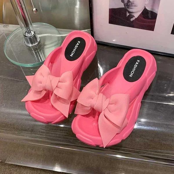 Slipper Fashionable Bow Platform Flip for Womens 2023 Summer Beach Anti slip Wedge Slide for Womens Thick Sole Clip Toe Slide Sandals Y240518, Fk234black
Slipper Fashionable Bow Platform Flip for Womens 2023 Summer Beach Anti slip Wedge Slide for Womens Thick Sole Clip Toe Slide Sandals Y240518, Fk234black