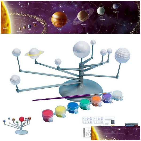 Discovery Science Child And Technology Learning Solar System Planet Teaching Assembly Coloring Educational Toy Drop Delivery Toys Dhtqr s
Discovery Science Child And Technology Learning Solar System Planet Teaching Assembly Coloring Educational Toy Drop Delivery Toys Dhtqr s