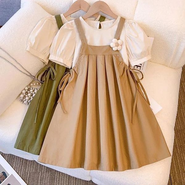 Fashion Girls Dresses Girl Clothes Summer Short Sleeve Childrens Casual Clothing Baby Kids Party Dress High Quality, Beige
Fashion Girls Dresses Girl Clothes Summer Short Sleeve Childrens Casual Clothing Baby Kids Party Dress High Quality, Beige